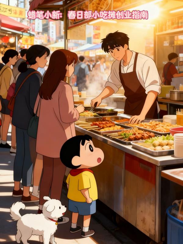 蜡笔小新春日部小吃摊创业指南